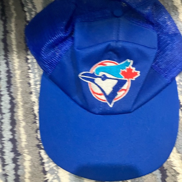 Vintage Toronto blue jays mlb snapback baseball hat 1990 official ball cap rare - Picture 2 of 9